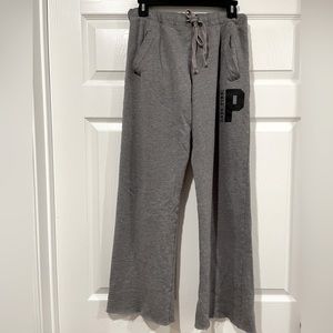 Pink Grey Sweatpants